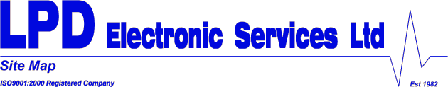 LPD Electronic Services Ltd - Site Map