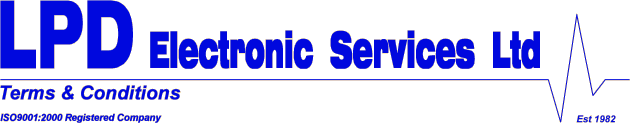 LPD Electronic Services Limited - Terms and Conditions